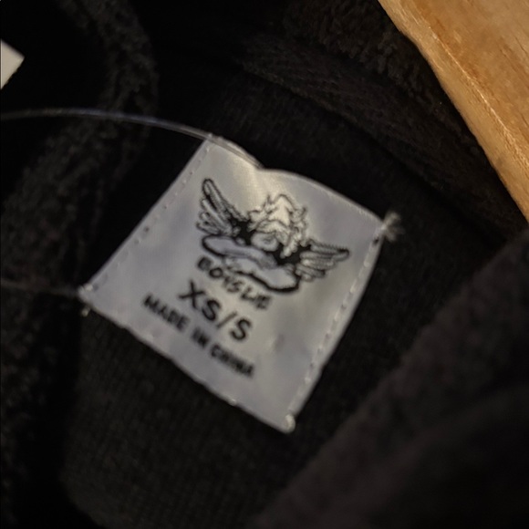 1-800 Logo High Pile Fleece Hoodie - Picture 5 of 13